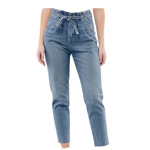 Hollister Ultra High Rise Mom Jean Paperbag Waist size 3R - Picture 5 of 9